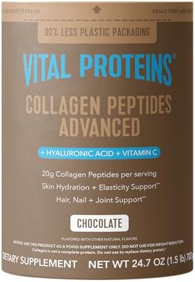Vital Proteins Collagen Peptides Advanced, Chocolate, 24.7oz by VitalProteins