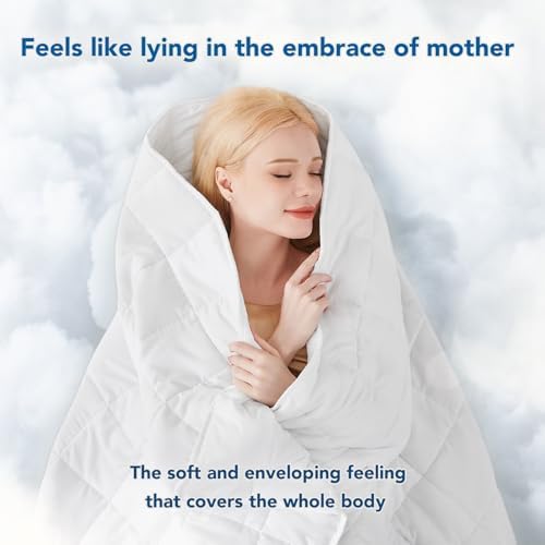 Topcee Weighted Blanket (20lbs 80"x87" King Size) Soft Cooling Heavy Blanket Sleeping, Apply to 190-210 lbs Body, Thick Breathable Blanket with Glass Bead, Easy Care - Image 3