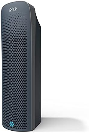 Pure Enrichment PureZone Elite True HEPA Large Room Tower Air Purifier with Air Quality Monitor, 4 Stage Filtration and UV-C Light, Helps Destroy Bacteria, Smoke, Pollen & Dust (Graphite) by Unknown