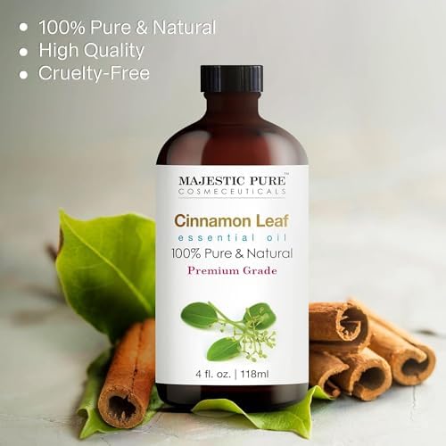 Majestic Pure Cinnamon Essential Oil for Diffuser - 4 Fl Oz - Image 3
