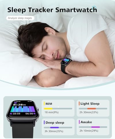Smart Watches for Women Men, Alexa Smart Watch for Android Phones/iPhones - Image 4