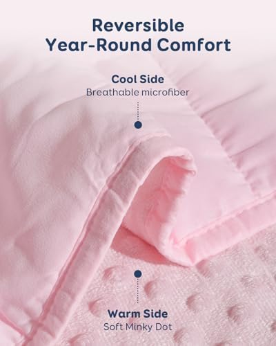 Kivik 15lbs Weighted Blanket for Adults, 48"x72" Twin Size Heavy Blankets - Image 3