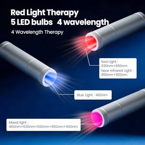 Infrared and red Light Therapy, red Light Therapy Devices for Joint and Muscle Health, Near-Infrared Therapy Suitable for Body, face and Oral Cavity—utilising Five-wavelength Technology. - Image 3