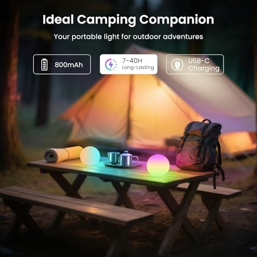 LOFTEK 3-inch Floating Pool Lights, Rechargeable LED Ball Light w/Remote - Image 6