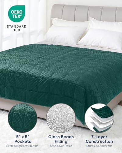 Kivik 15lbs Weighted Blanket for Adults, 80"x87" King Size Heavy Blankets - Image 5