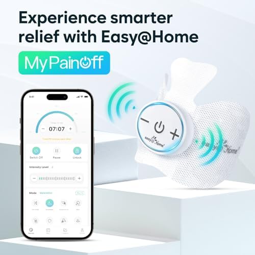 Easy@Home Wireless TENS Unit with APP Remote Control - Muscle Stimulator - Image 6