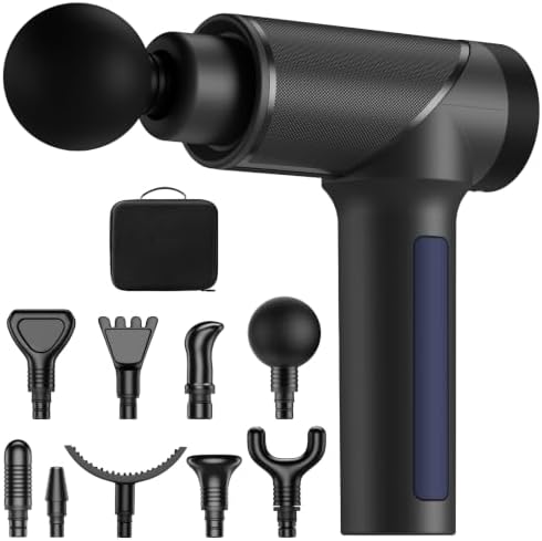 Massage Gun Deep Tissue,Handheld Percussion Muscle Massager for Back by Unknown