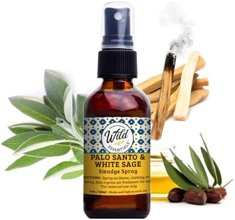Wild Essentials All Natural Essential Oil Sprays, 2 Ounce, 60ml, Organic Witch Hazel, Aromatherapy, Made in USA by WildEssentials