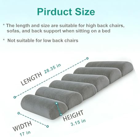 Lumbar Support Pillow for Office Chair,Multiple Adjustable - Image 2