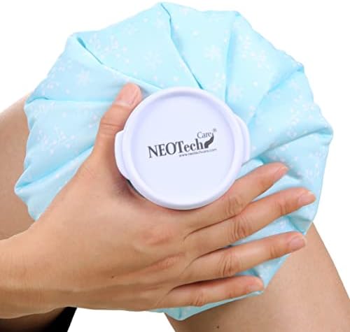 Neotech Care Ice Bag with Screw Top Lid (Snowflakes Design, 8 inch) by NEOtechCare