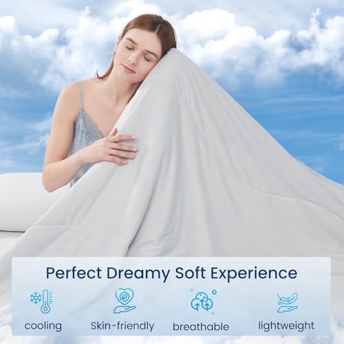 Topcee Cooling Comforter Queen Size -Cooling Blanket for Hot Sleepers - Image 3