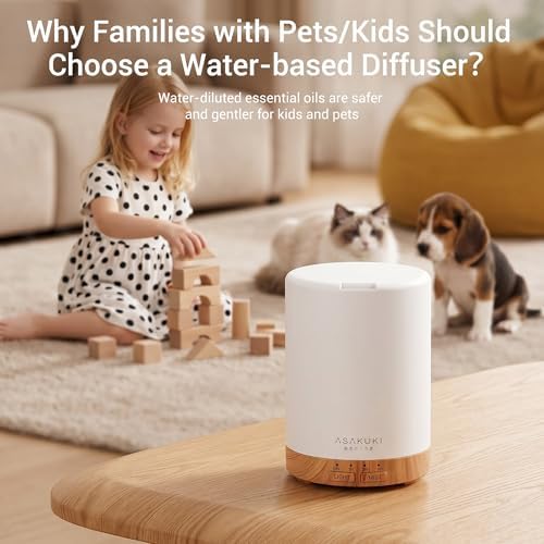 ASAKUKI Essential Oil Diffuser for Home 300 ml Quiet - Image 6