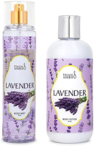 Home Spa Gift Deep Moisturizing Fragrance Body Lotion - (Lavender) by FreidaandJoe