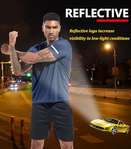 Boyzn 1, 3, 5 or 7 Pack Men's Workout Running Shirts, Dry Fit Moisture Wicking T-Shirt, Gym Athletic Short Sleeve Tee Shirts - Image 6