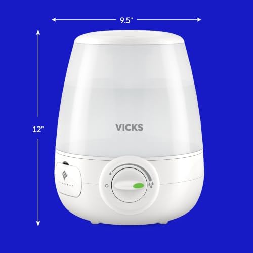 Vicks Filter-Free Ultrasonic Humidifier, Recommended by Pediatricians - Image 4