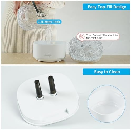 Portable 1.5L Small Cool Mist Humidifier - Image 5