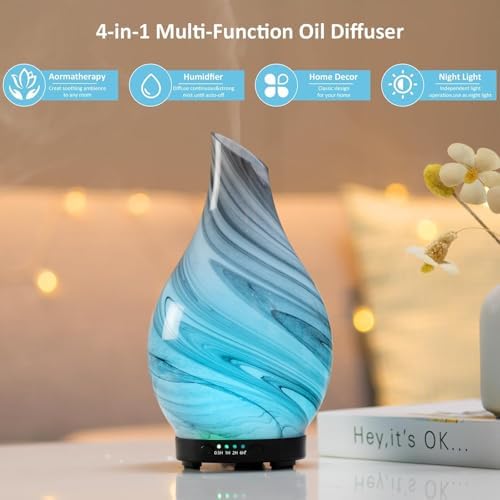 EQUSUPRO Essential Oil Diffuser for Home Fragrance & Aromatherapy 150ml - Image 4