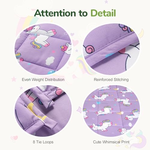 Sivio Weighted Blanket for Sleep, 3lbs, 36 x 48 inches - Image 4