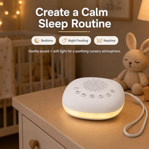 Portable White Noise Machine for Sleeping Baby Adult Office Privacy - Image 5