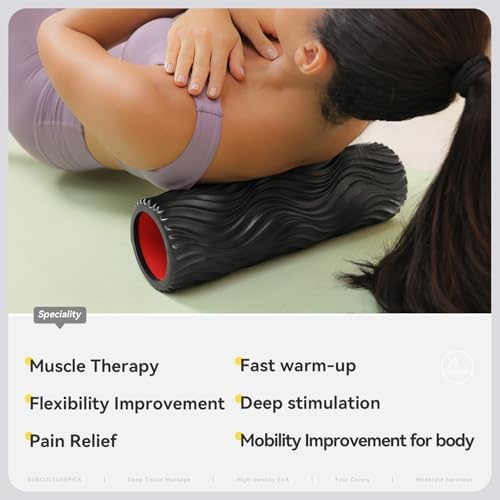 SUBCULTUREPICK Foam Roller High-Density Rollers, Deep Tissue Muscle Massage - Image 4
