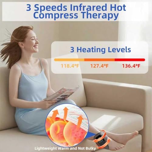 Cordless Foot & Ankle Massager with Heat & Vibration, 2 Pack - Image 5