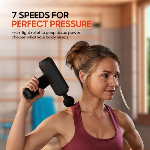 Sharper Image Powerboost Max Deep Tissue Massage Gun 2026 Version - Black - Image 2