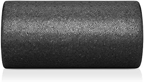 Philosophy Gym 12" High-Density Foam Roller for Exercise, Massage, Muscle Recovery - Round, Black - Image 2