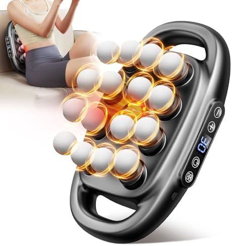 VTT 16 head massage gun deep tissue, Percussion Muscle Massager with 16 Heads, 3 Modes & 30 Intensities,Quiet Handheld Massager for Back Neck Shoulder Legs Muscle Pain Relief by VTTOfficial