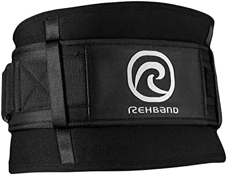 Rehband X-RX Back Support, Heavy weightlifting support 7mm neoprene, 2-in-1 back support with integrated lifting belt for heavy weight lifting workouts - Image 3