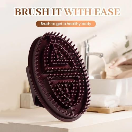 Meridian Brush Massage Body,Beauty Salon Professional Custom MeridianBrush Set,Meridian Pressure Brushes,Full Body Massages Brush with Essential Oil,Full Bodys Relaxation Comb Massage Tools (2 Set) - Image 6