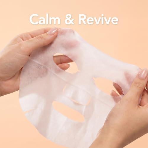 Saplaya Face Masks 6 Pack Scented Facemask Sheets Skin Care Mask Single Scent K-Beauty Natural Formula - Image 5