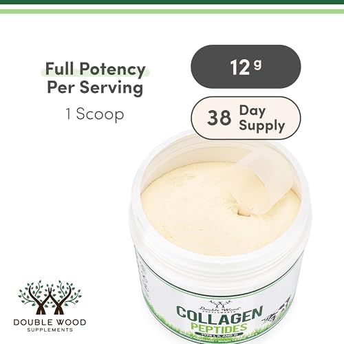 Collagen Peptides Powder, Type I, II + III, Skin, Hair + Joint, 16 oz - Image 4