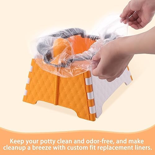 Travel Potty for Toddlers, Portable Foldable Toilet Training Seat - Image 6
