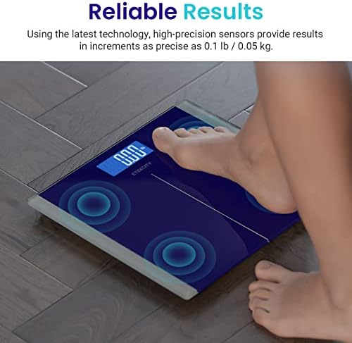Etekcity Scale for Body Weight, Bathroom Digital Electric Scale for People, Measures Weight up to 400 lbs, Blue (Pack of 5) - Image 2