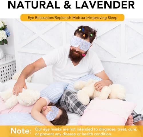 XPCARE 72 Pack Steam Eye Mask Disposable for Dry Eyes Cornea Care-Chamomile - Image 5
