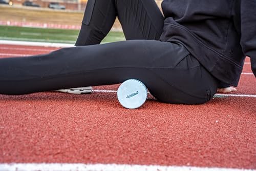 11.8 Inch Medium Density Foam Massage Roller - Light Blue Trigger Point Massage Roller for Deep Tissue Excercise, Massage and Recovery by GolgiStim - Image 4