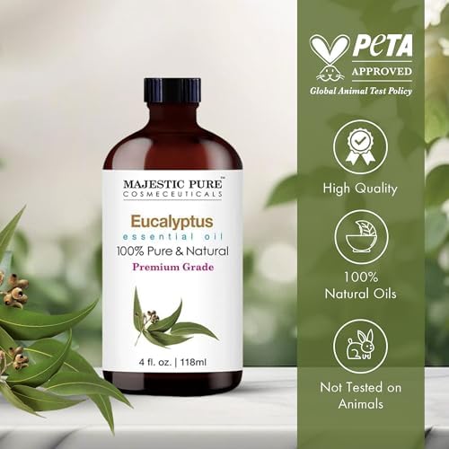 Majestic Pure Eucalyptus Essential Oil for Diffuser - 4 Fl Oz (Pack of 2) - Image 6