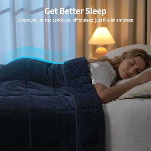 Uttermara Weighted Blankets for Adults Queen Size, 15lbs 60x80 inches - Image 3