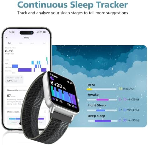 Smart Watch for Android Phones & iPhones, 120+ Sport Modes Fitness Watch - Image 5