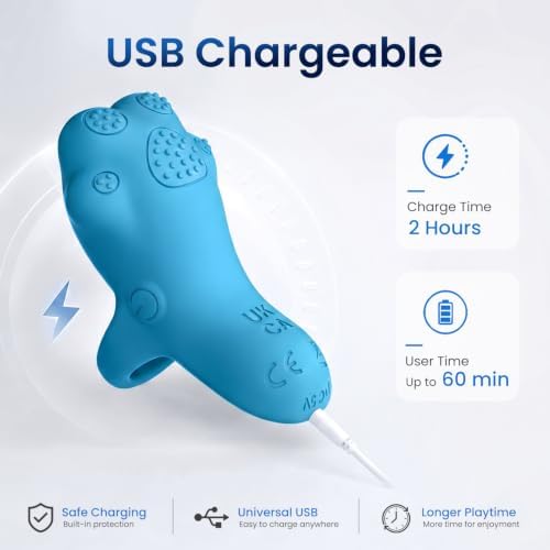 Mini Cat Claw Massage Ball, Portable Rechargeable Waterproof Finger Massager for Body Relaxation - Image 2