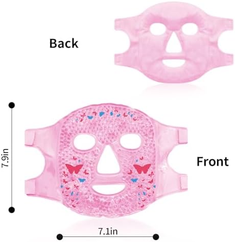 Cold Face Eye Masks Ice Face Mask Hot Cold Compress - Image 4