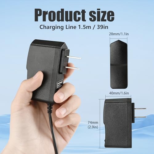 NDEN 15V AC Charger Replacement Power Cord for Theragun Mini & Prime Massage Gun, 22.5W 1.5A, Massage Gun Charger 15V - Image 4