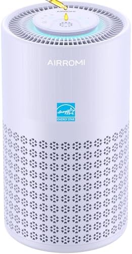 AIRROMI Air Purifier for Bedroom with A2001 Lavender Purple by AIRROMI