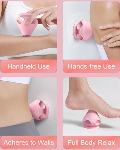 VibeHeat Mini – Heated Vibrating Massage Ball with Suction Base, 2 Heat & 2 Vibration Modes, Deep Tissue Trigger Point Massager for Back, Neck, Feet, Muscle Relief - Image 5