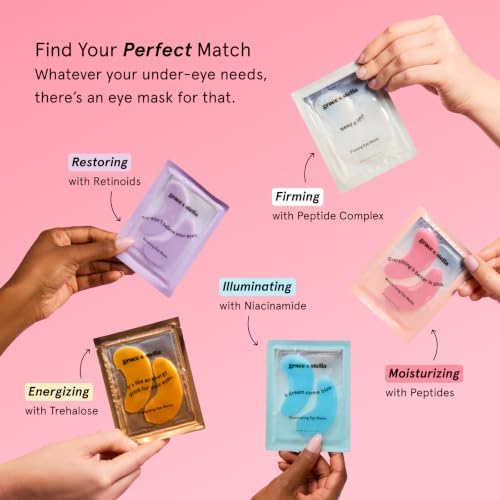 grace & stella Award Winning Eye Patches for Puffy Eyes - Image 6