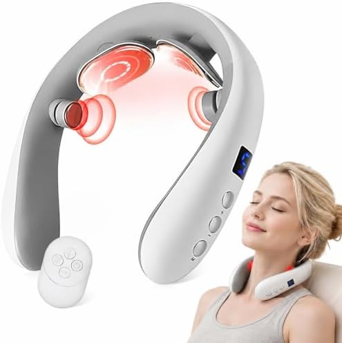 Neck Massager with Heat for Pain Relief,for Women by Xpudding