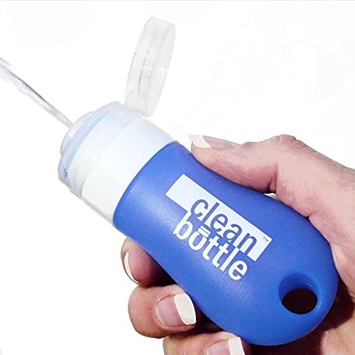 CleanButtle Travel Bidet – Your Ultra Discreet Portable Bidet On The Go – CleanButtle Gets Your Butt’le Clean (Blue) Personal Handheld Water Sprayer by Crafted-Brand