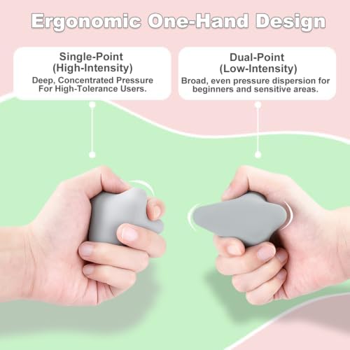 Fascia Release Tools Deep Tissue Massage Ball for Exercise & Recovery Targets Back, Shoulder, Legs&Feet - Relieves Muscle Knots, Trigger Point Massage, Pressure Point Therapy- Myofascial Release Ball - Image 4