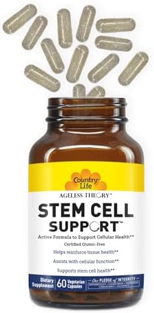 Country Life Ageless Theory Stem Cell Support, 60 Vegetarian Capsules - Image 6