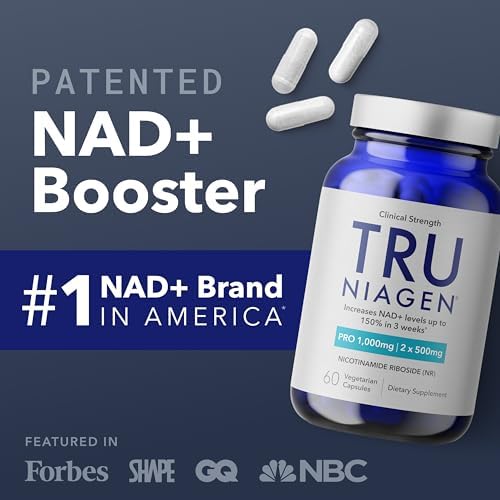 TRU NIAGEN NAD+ Supplement, Nicotinamide Riboside 1000mg, 30 Daily Servings - Image 3